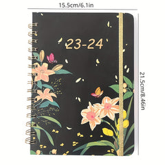 A5 Coil Notebook Weekly Planner English Book