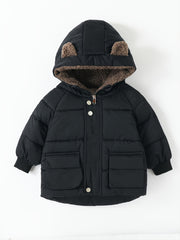 Boys Hooded Puffer Coat for Fall Winter