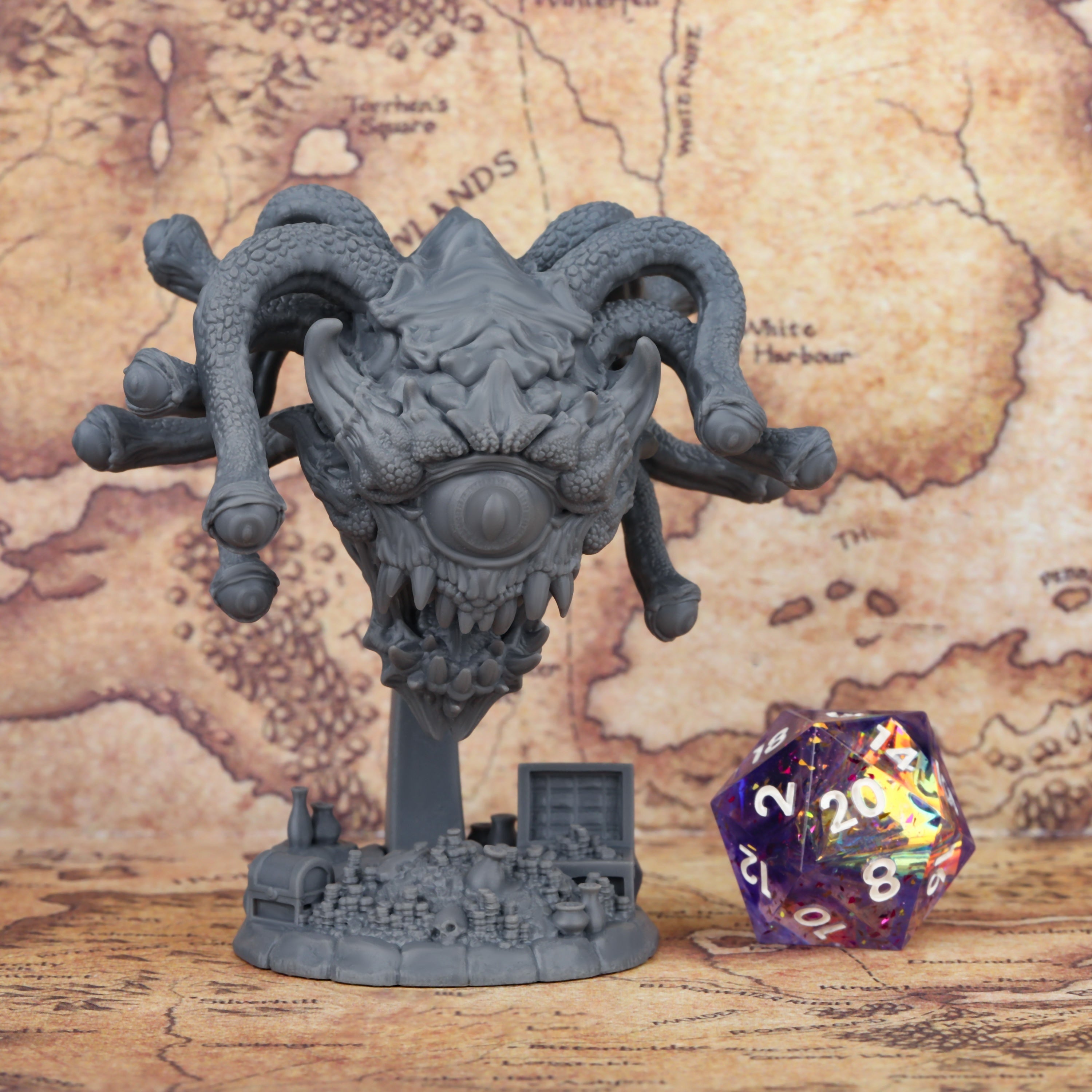 Beholder Fantasy Resin Figurine for RPG Games