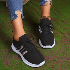 Women's Mesh Breathable Sports Sneakers Casual Walking Shoes