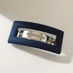 Hollow Square Hair Clip for Girls and Women