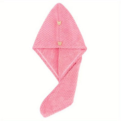 Hair Drying Towel Microfiber Absorbent Dry Hair Hat Bath Hair Cap