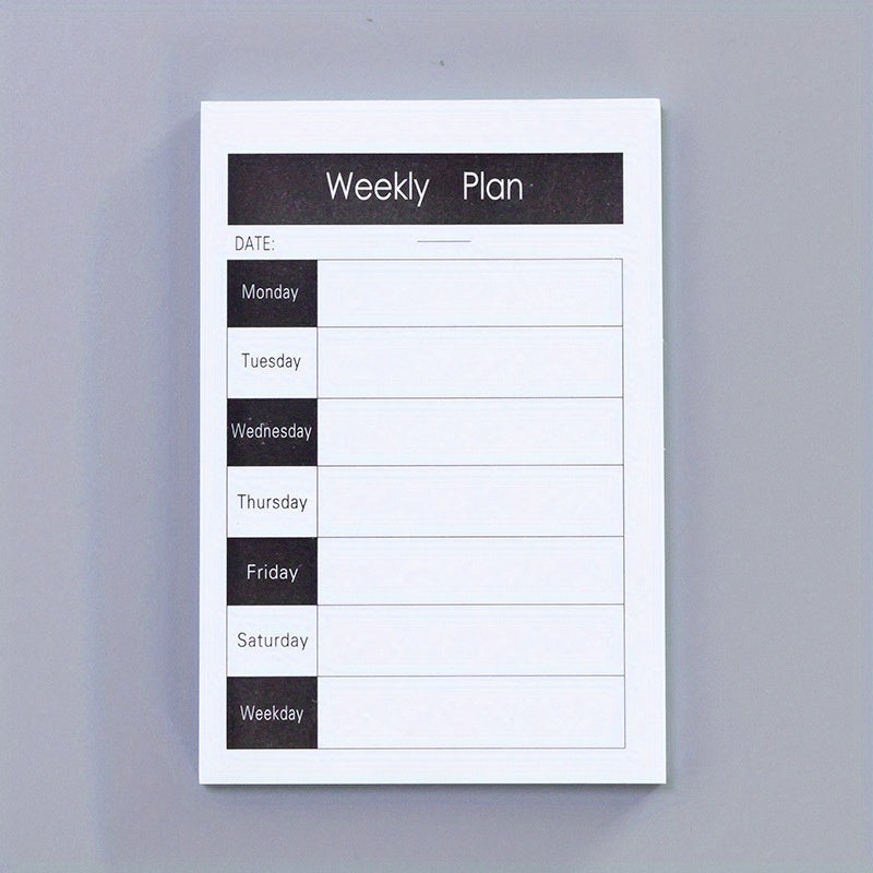 50 Sheets Message Worker Tear Words Book Learning Plan Schedule Memo List