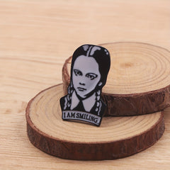 Men's Creative Braided Little Girl Brooch Y2K