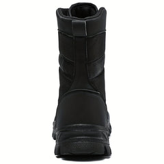 Men's Combat High Boots Non Slip Lace Up Hiking Shoes