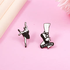 Cartoon Rabbit & Girl Enamel Pin Set for Clothes & Bag