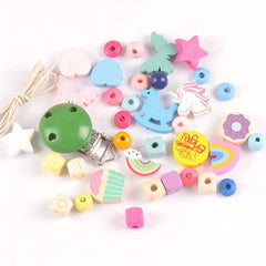 Infant Diy Pacifier Chain Teether Anti Drop Chain Accessories