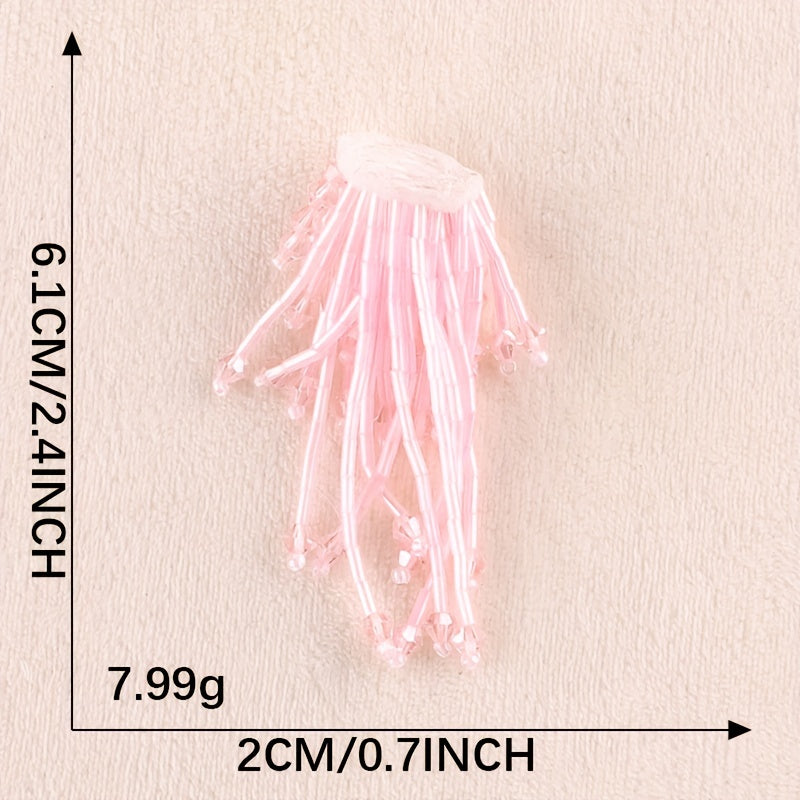 Beaded Tassel Embroidery Clothing Accessories DIY Patches