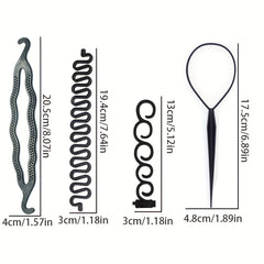 7pcs Hair Braiding Tools Set Hair Styling Accessories For Women