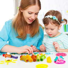 Colorful Kids Craft Tool with Star Heart Flower Shapes