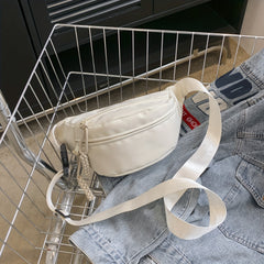 Streetwear Casual Chest Bag Nylon Foldable Fanny Pack