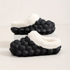 Soft Fleece House Shoes for Boys and Girls - Non Slip Bottom