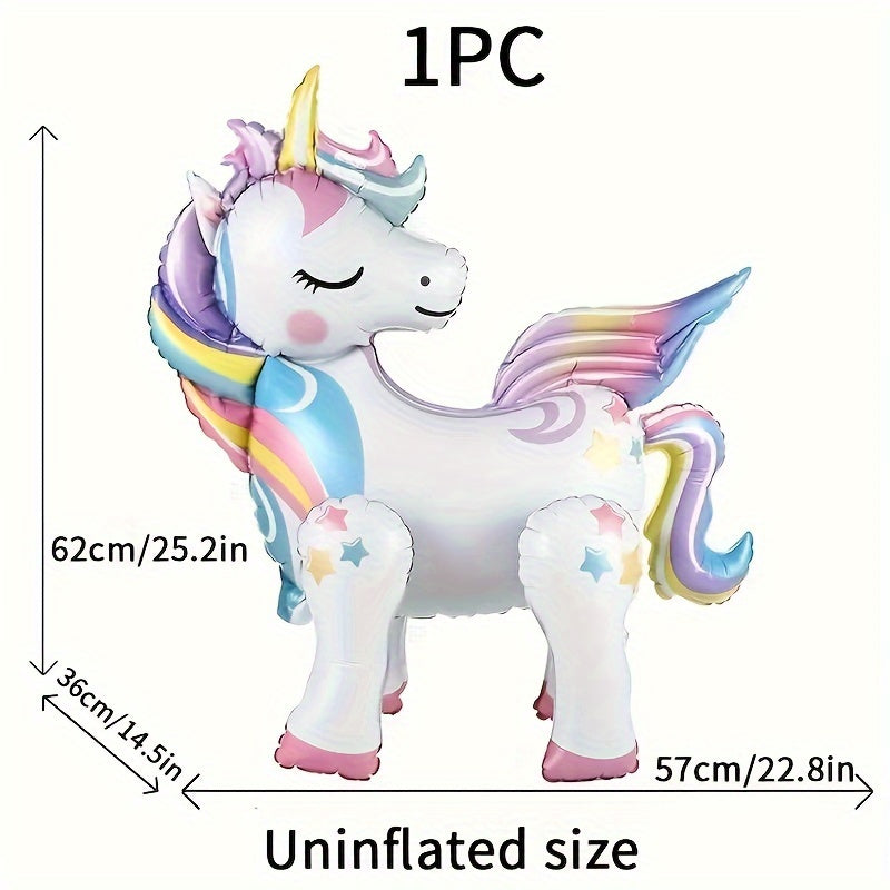 1pc 4D Flying Horse Balloon for Wedding Decoration
