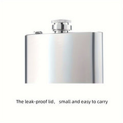 Stainless Steel Wine Jug Curved Leather Water Bottle for Camping