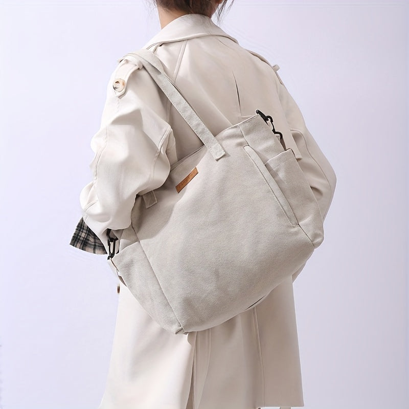 Vintage Crossbody Bag Retro Canvas Shoulder Tote Bag