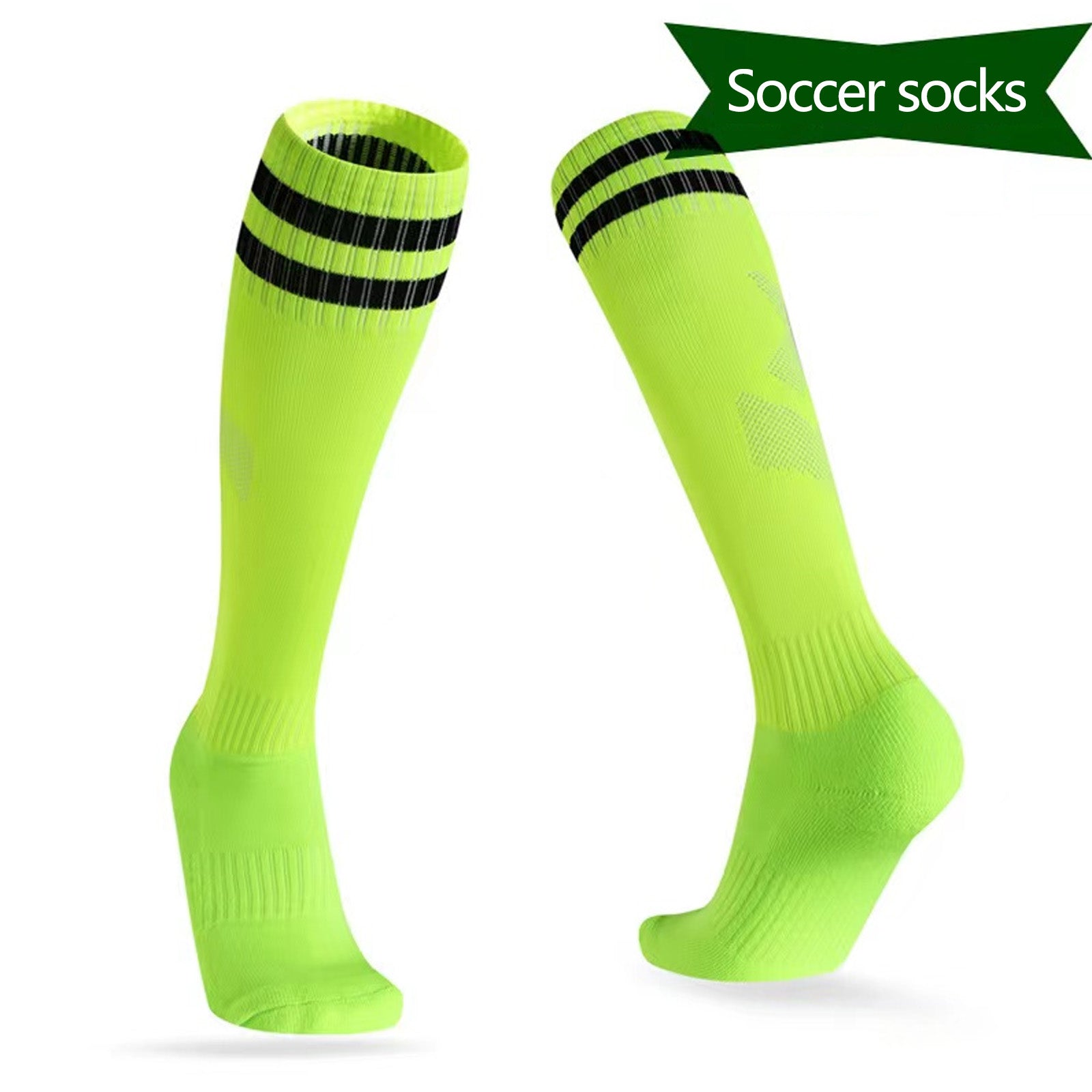 High Top Soccer Socks for Men and Women One Size Fits All 6 10