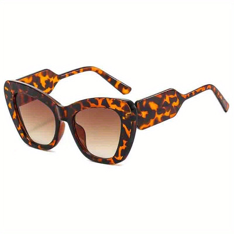 Men's Chunky Edge Cat Eye Sunglasses for Holiday Party