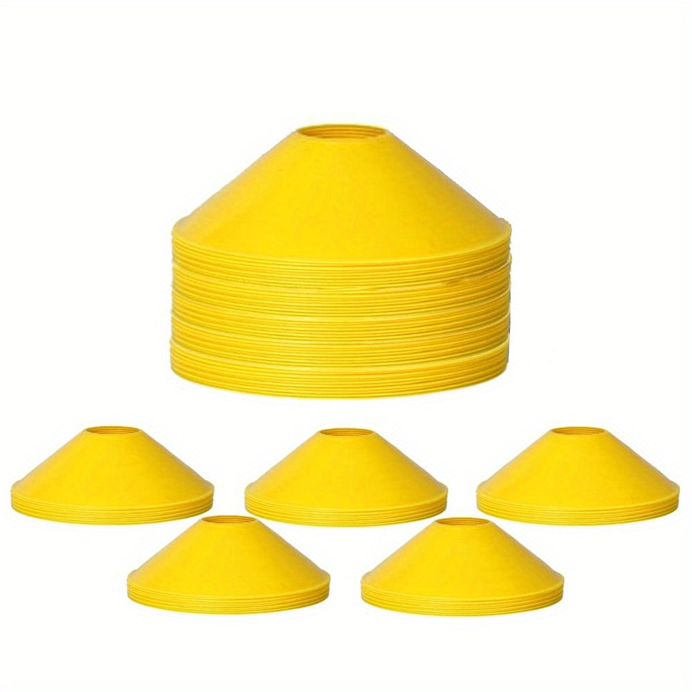 10pcs Soccer Training Marker Discs - Football Training Equipment