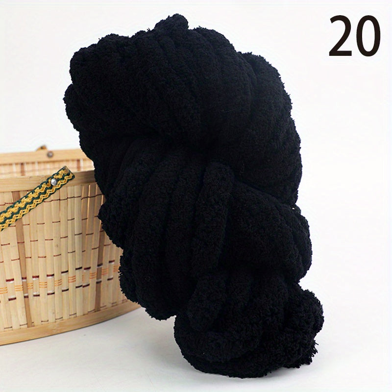 Chunky Chenille Yarn for Arm Knitting - Home Decor Projects