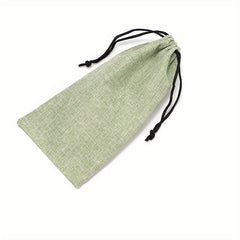 Glasses Bag Drawstring Sunglasses Storage Case Travel Accessory