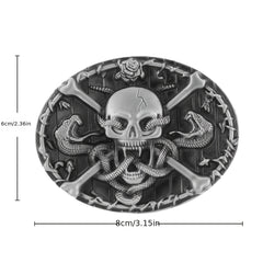 Personalised Casual Western Cowboy Belt Buckle for Men
