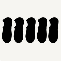 5 Pairs Women's Low Cut Ankle Socks Soft & Lightweight Solid Colors