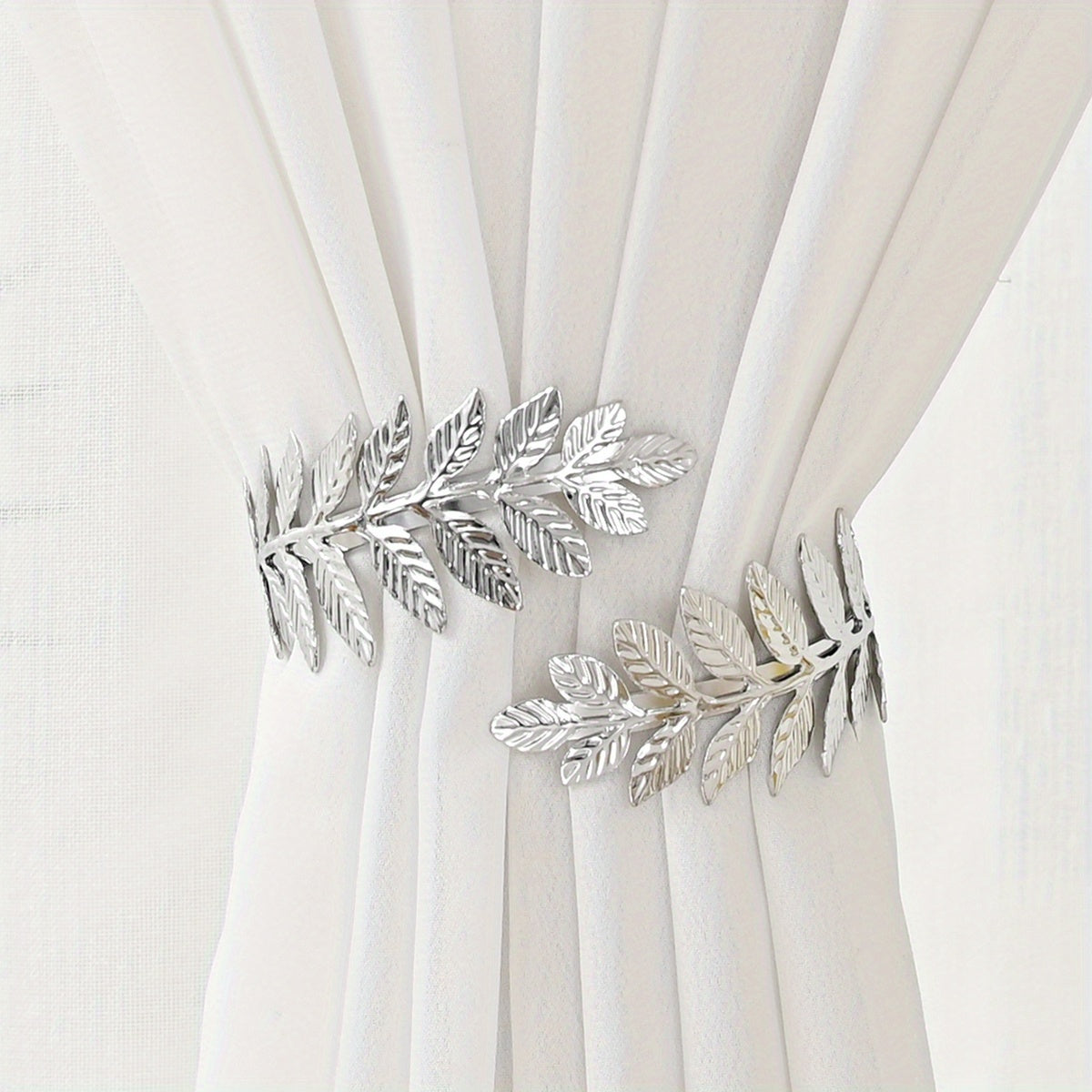 Tree Leaf Pattern Curtain Tieback