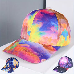 Graffiti Tie Dye Baseball Cap Hip Hop Sun Hat