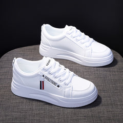 Platform Lace Up Sneakers Low Top Casual Shoes Women's