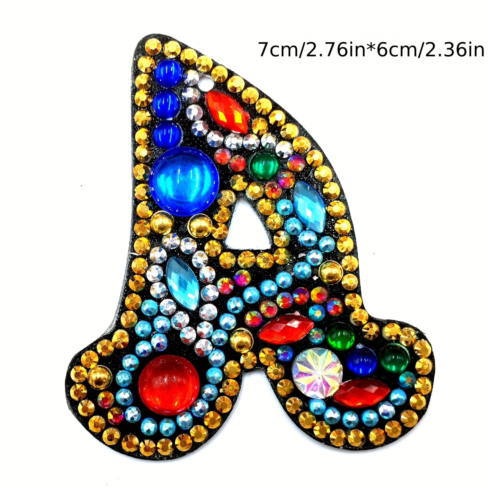 DIY English Letters Keychain Pendant