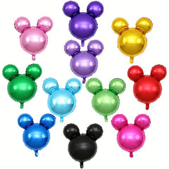 2pcs Bear Head Foil Balloons Party Decoration Children's Birthday