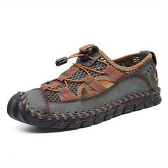 Men's Mesh Sandals With Adjustable Draw String Casual Outdoor Shoes