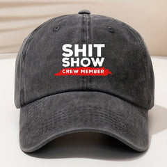 Soft Top Baseball Cap with Letter Embroidery for Outdoor Sport