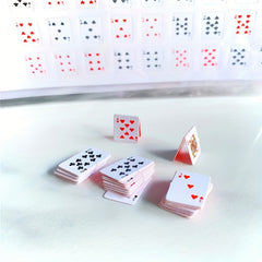 Mini Playing Cards Dollhouse Furniture Accessories Games Poker