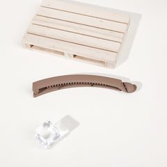 Large Matte Banana Hair Clip for Thick Hair