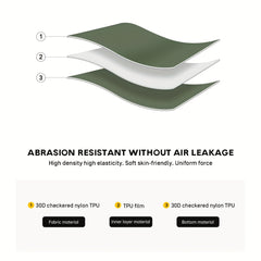 ETROL Inflatable Cushion for Camping and Travel with Support for Office and Home