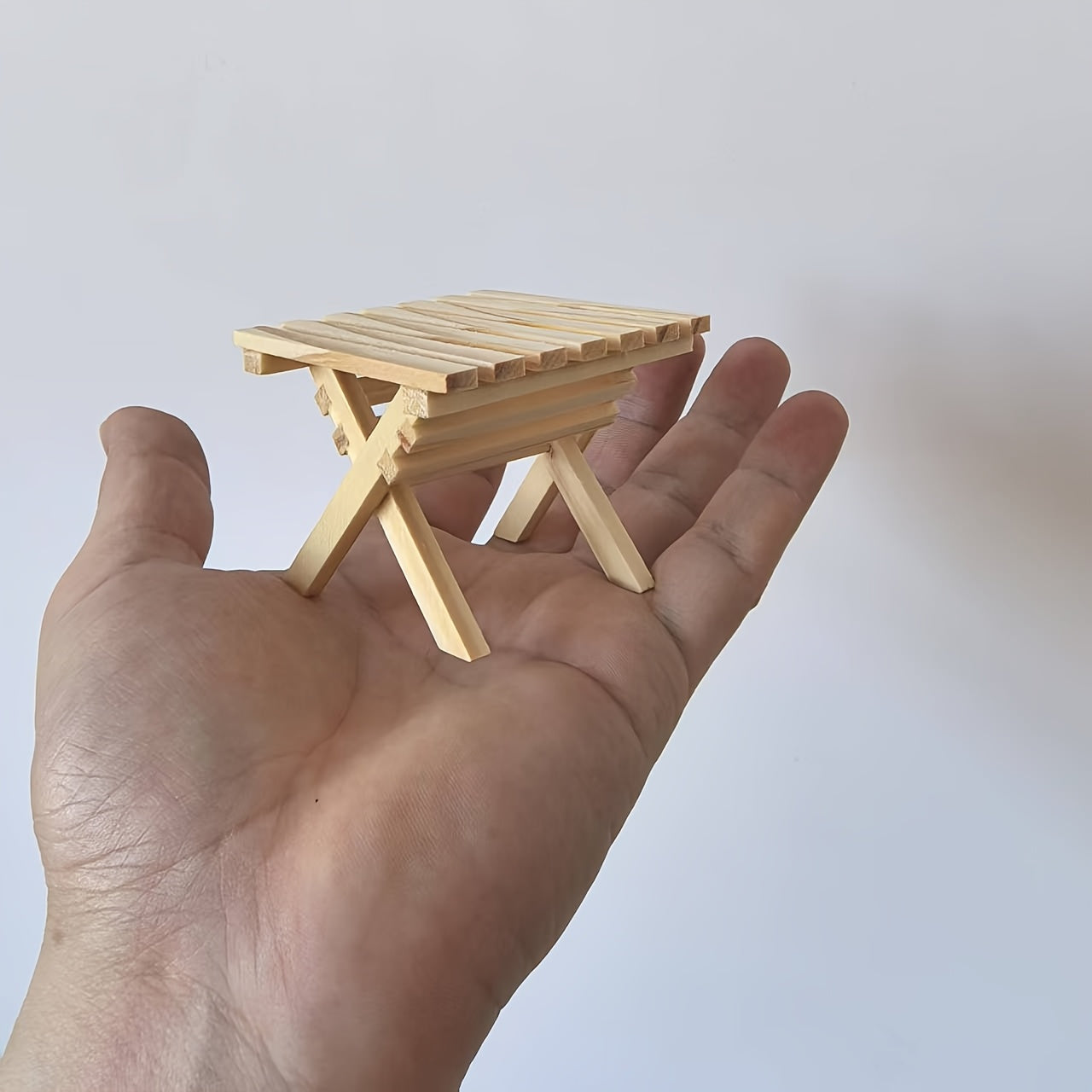 Mini Table for Dollhouse DIY Scene - No Electricity