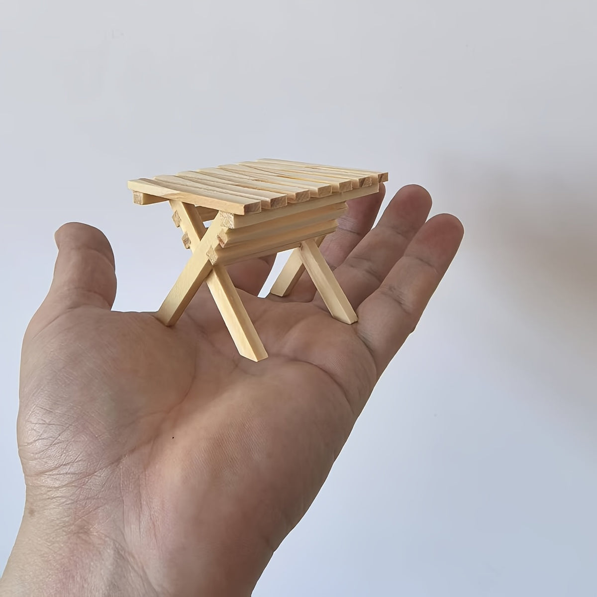 Mini Table for Dollhouse DIY Scene - No Electricity