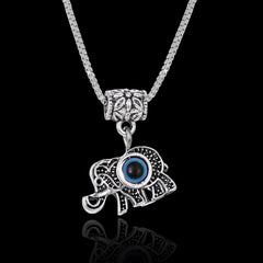 Eye Pendant Necklace Evil Eye Necklace Metal Chains Necklace