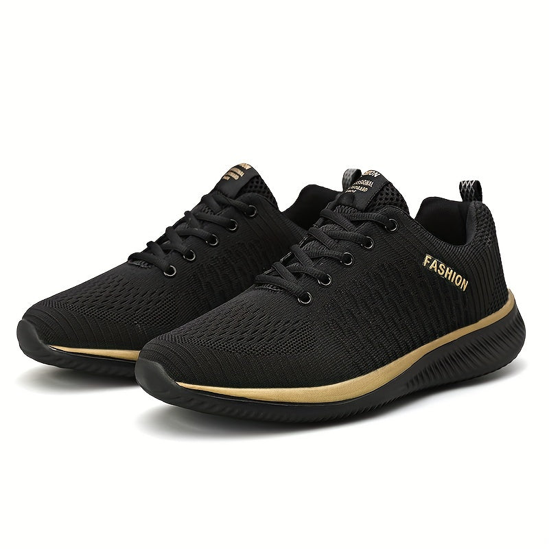 Men's Lightweight Running Shoes with Front Lace Up