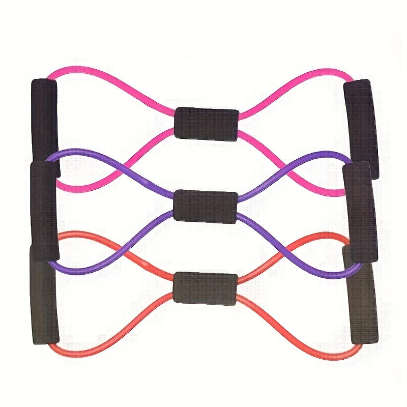 TPE Yoga Elastic Resistance Band Arm Back Exercise