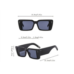 Personalised Wide Leg Square Sunglasses for Men