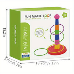 Kids Hoop Toy Parent-child Indoor Outdoor Puzzle Game Competition