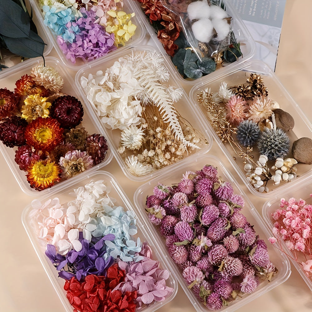 Box Flower Dry Plants For Candle Aromatherapy DIY