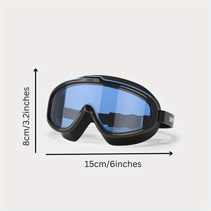 Large Frame Swim Goggles Waterproof Anti-fog High Definition Glasses