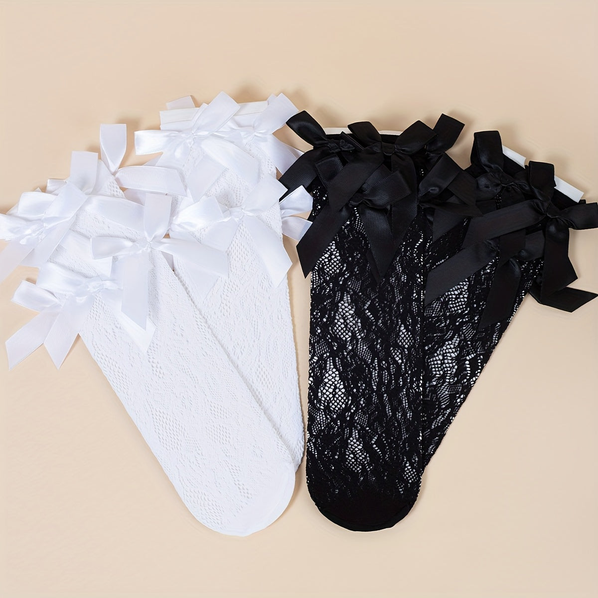 Sweet Lace Calf Socks Lolita Knee High Stockings