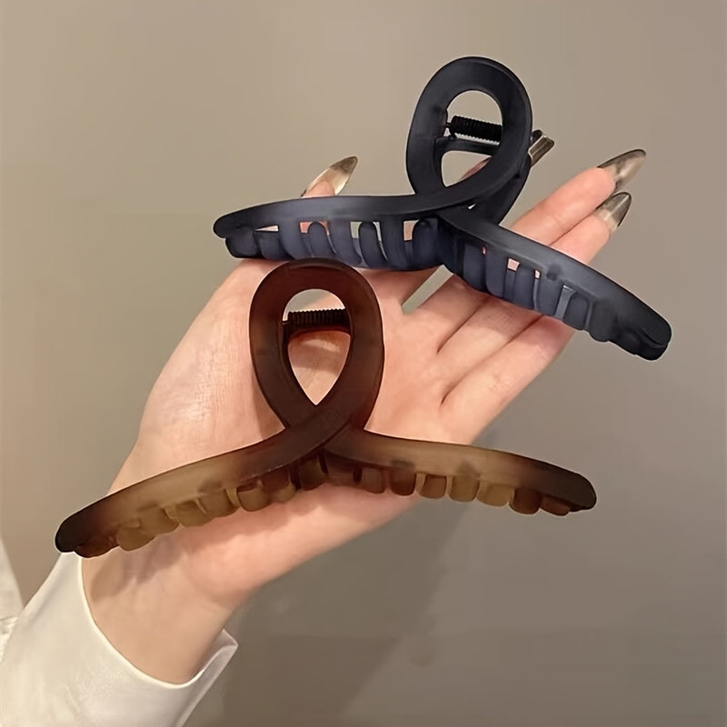 Matte Large Hair Claw Clips for Thick Hair - Big Jaw Clip for Girls