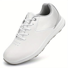 Women's Waterproof Spike Sneakers Non Slip Golf Shoes