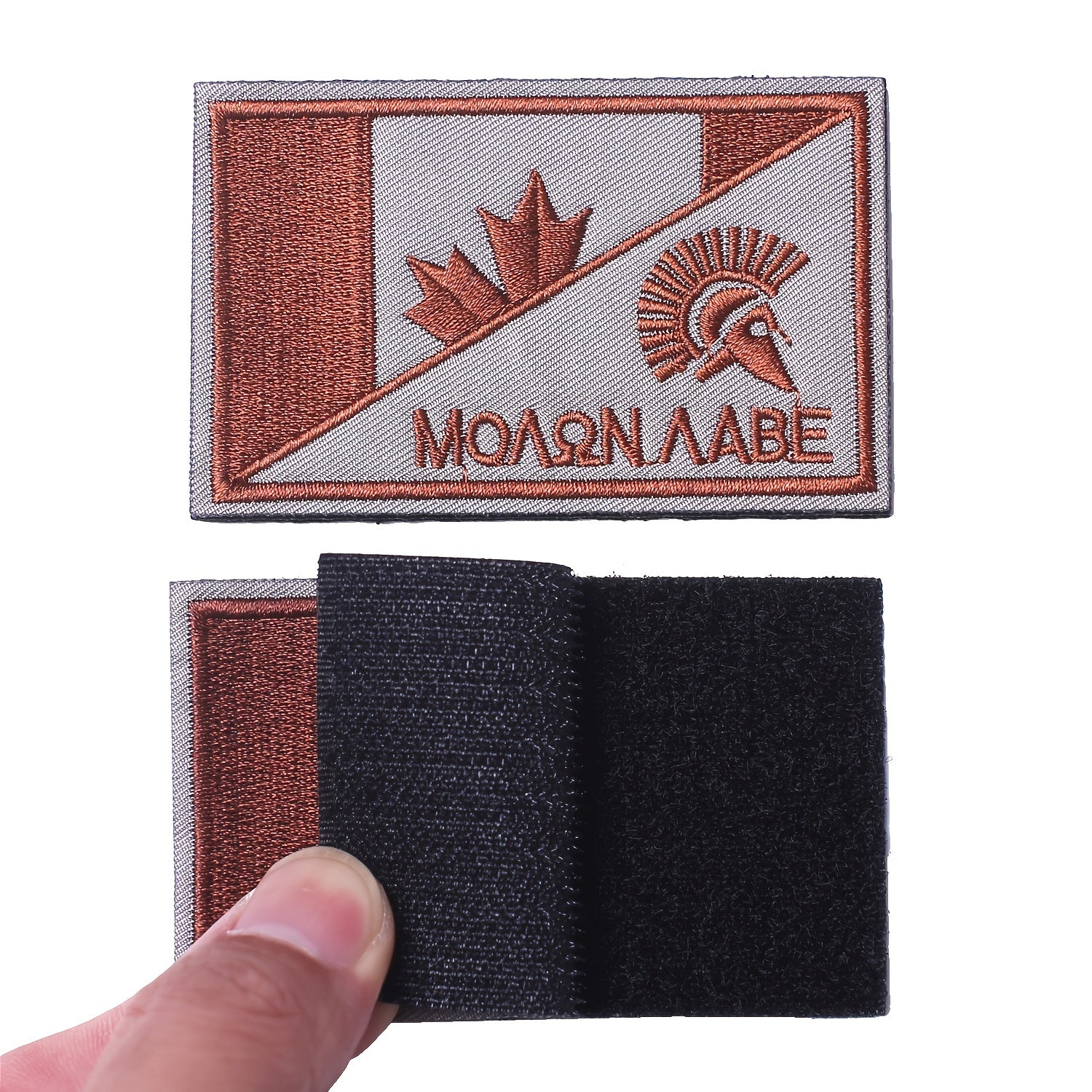 JCARP 2pcs Embroidered Patches For Men Tactical Badges Beast Mode On