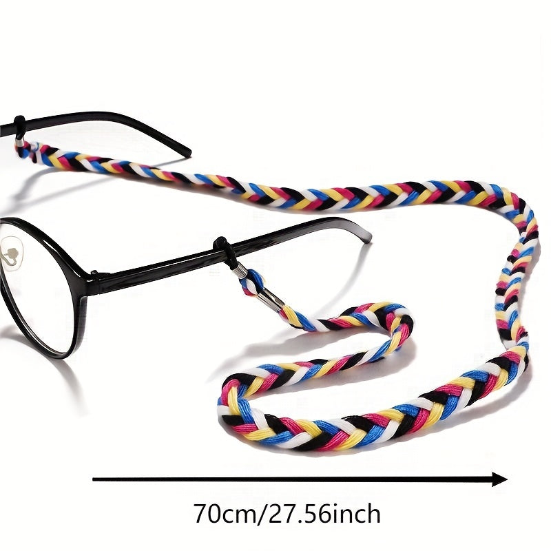 Fabric Braided Glasses Lanyard for Men and Women